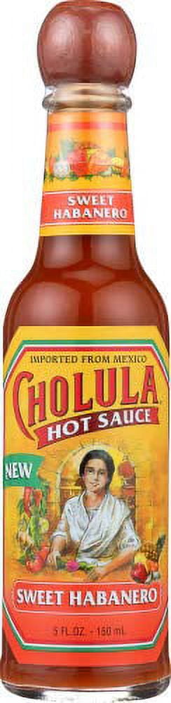 Cholula Sauce Hot Sweet Habanero 5.0 OZ (Pack of 6)