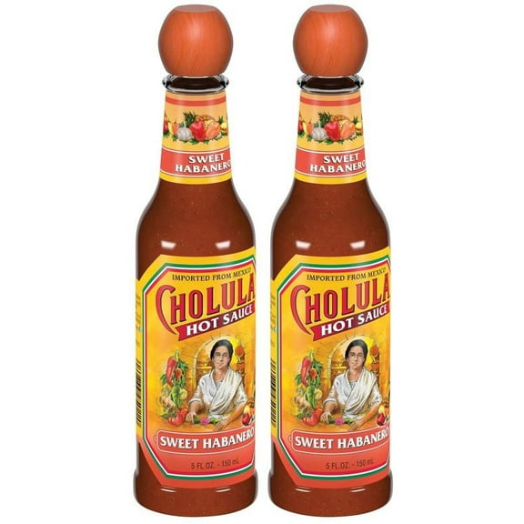 Cholula Sweet Habanero Hot Sauce, 5 fl oz, Pack of 2