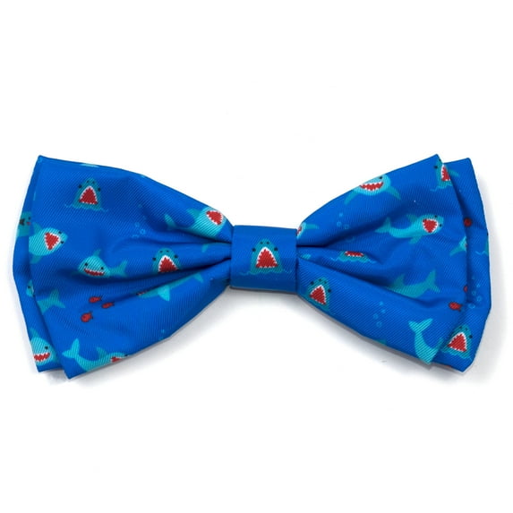 The Worthy Dog Chomp Bow Tie Adjustable Collar Attachment Accessory