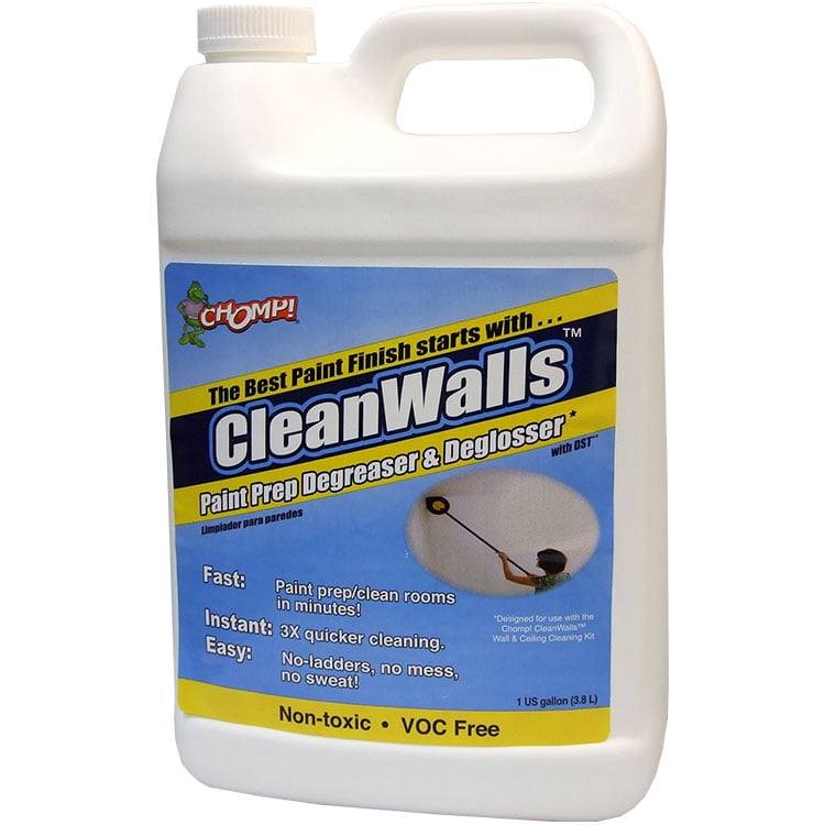 Chomp CleanWalls paint prep degreaser & deglosser gallon - Walmart.com