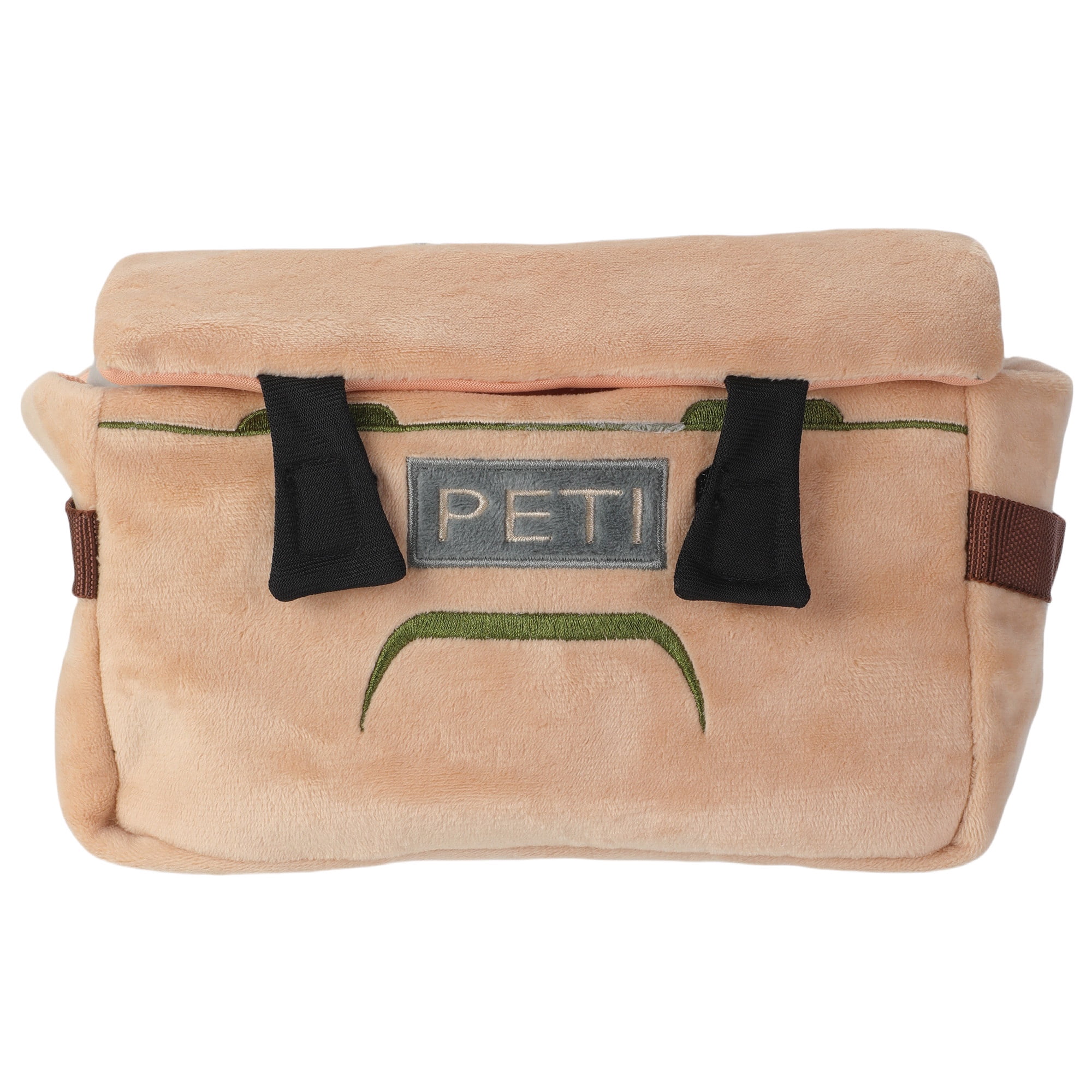 Chomp Haus Peti Cooler – Luxurious Plush Dog Toy Cooler with Premium Fabric, Embroidered Details, Holds Chomp Haus Plush Can Toys, Designer-Inspired Gift for Dogs of All Sizes & Dog Lovers