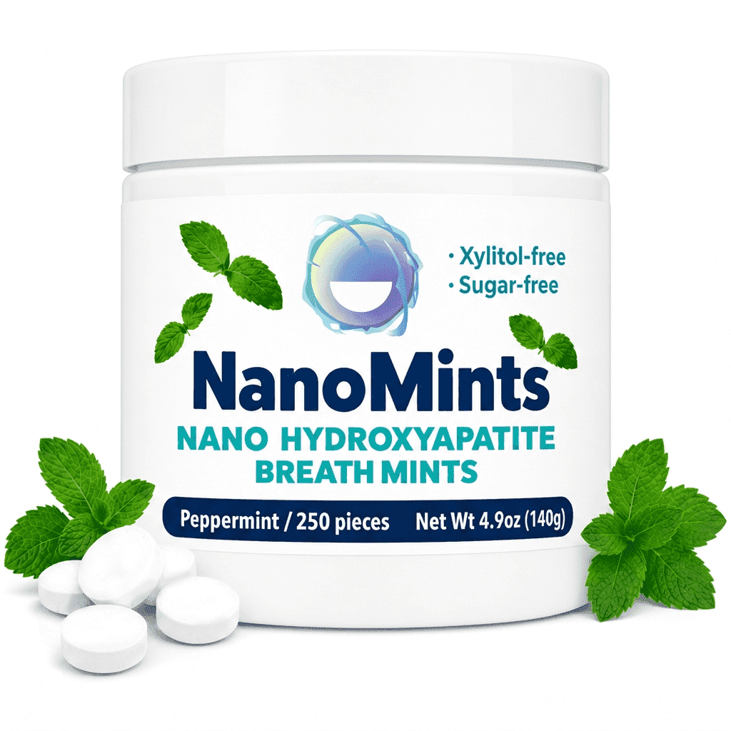 Peppermint Computer Paper Chomp Nano Hydroxyapatite Breath Mints Peppermint 250 Count - Walmart ...