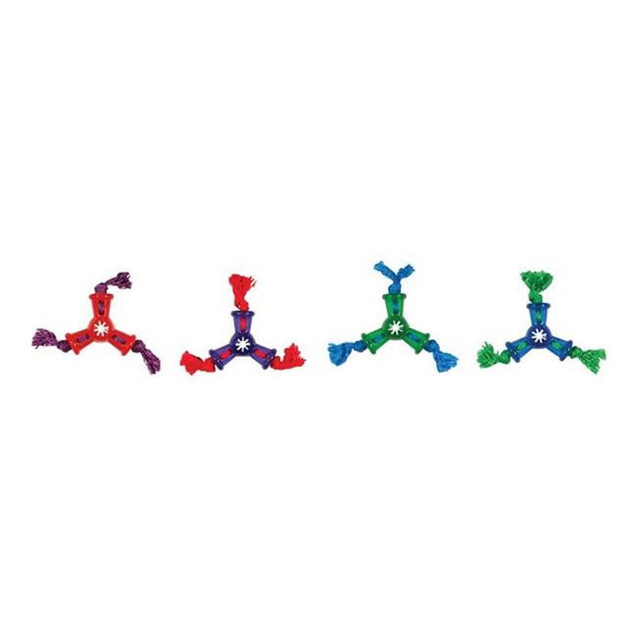 Chompers WB11412M Assorted Colors Treat Tri Flyer Rope - Walmart.com