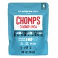 thumbnail image 1 of Chomplings Sea Salt Beef Mini Jerky Meat Sticks, 4g of Protein (6 Count), 1 of 5