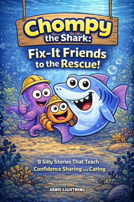Early Bird Reader Chompy the Shark: Fix-It Friends to the Rescue!: 8 Silly Stories That Teach Confidence Sharing and Caring, Book 4, (Paperback)