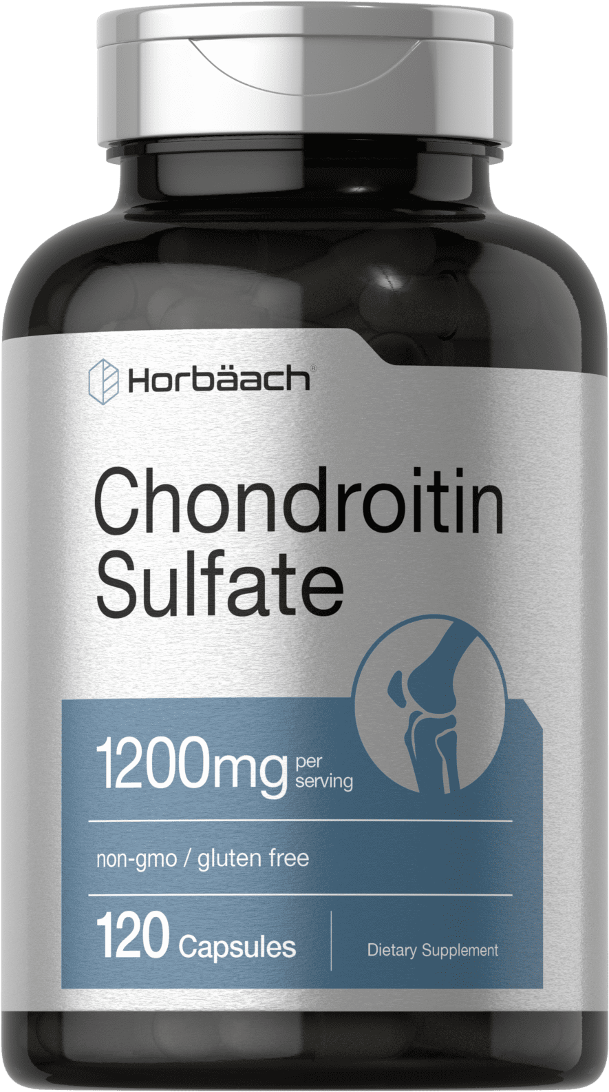Chondroitin Sulfate 1200mg 120 Capsules NonGMO & Gluten Free