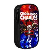 Choo-Choo Charles Pencil Case, Multipurpose Pencase ,Large Capacity Durable Pencil Pouch Storage Pen Bag Organizer Stationery