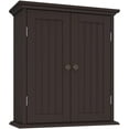 thumbnail image 1 of ChooChoo Bathroom Wall Cabinet, Over The Toilet Space Saver, Medicine Cabinet with 2 Doors and Adjustable Shelves, 1 of 6