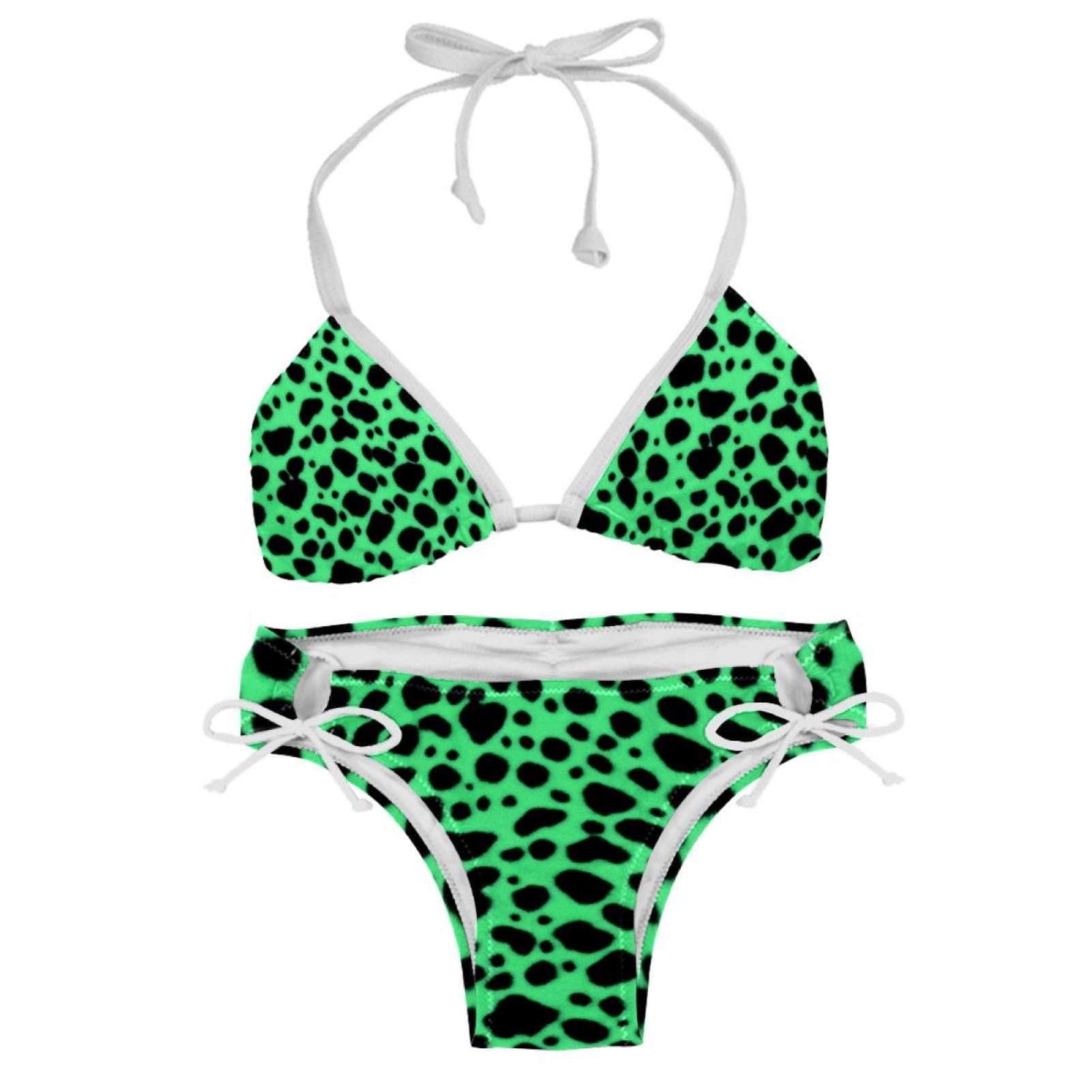 Chooh Artot Bikini Set for Women Two Piece Swimsuit Sex Swimwear Sizes XS-XXL Leopard Print