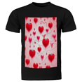 Chooh Artot Mens TShirt Graphic Tees Short Sleeve Cotton Black Sizes S