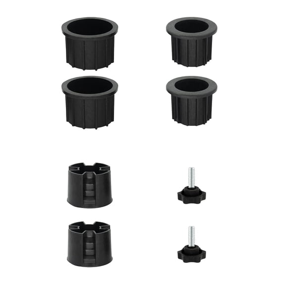 Chookachoo 8 Pcs Umbrella Base Stand Hole Ring Plug Cover And Cap Patio Umbrella Stand Replacement Parts Stand Base Stabilizer Sleeve (For Base Stand) Positioner 24.0"