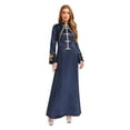 thumbnail image 1 of Choomomo Women's Cassock Church Clergy Dress Long Choir Robe Minister Maxi Dress Priest Preacher Dresses Navy Blue XXL, 1 of 7