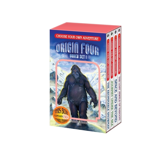 Choose Your Own Adventure Box Sets Choose Your Own Adventure 4-Book Boxed Set #1: Origin Four (the Abominable Snowman, Journey Under the Sea, Space and Bey, (Paperback)