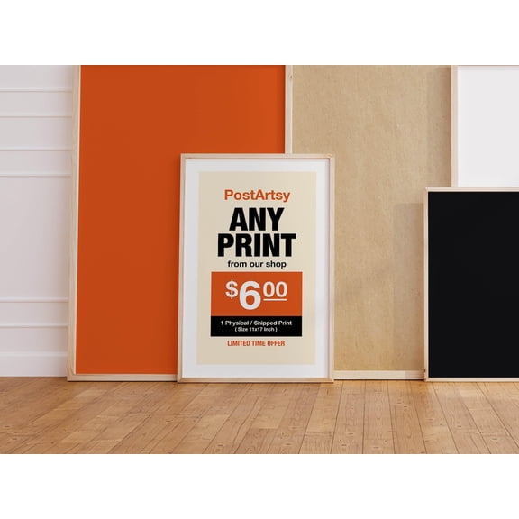 Choose Any Inch Shipped Poster