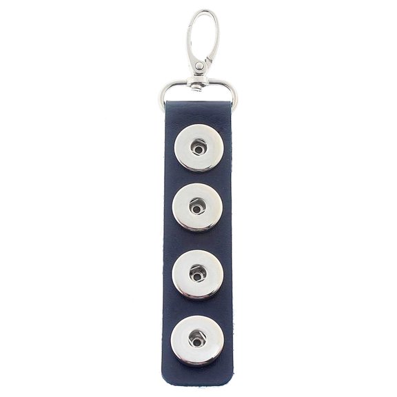 Choose Color | 4 Keychain Car Ring Snap Jewelry Fits 18MM 20MM Ginger Charm Buttons