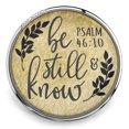 thumbnail image 1 of Choose Color | Bible Verse Snap Jewelry Ginger Charm Button, For Interchangeable DIY Customizable Accessories, 1 of 10