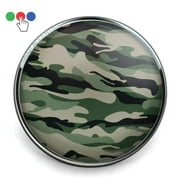 SNAPACCENTS Choose Color | Camouflage Snap Jewelry Ginger Charm Button Fits Custom Necklaces, Bracelets