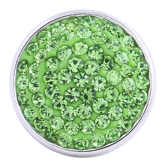 Choose Color | Candy Rhinestone Snap Jewelry Ginger Charm Button, For Interchangeable DIY Customizable Accessories