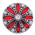 thumbnail image 1 of Choose Color | Rhinestone Daisy Snap Jewelry Ginger Charm Button, For Interchangeable DIY Customizable Accessories, 1 of 7