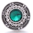 thumbnail image 1 of Choose Color | Rhinestone Gem Snap Jewelry Ginger Charm Button, For Interchangeable DIY Customizable Accessories, 1 of 10