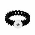 thumbnail image 1 of Choose Color | Silicone Stretch Bracelet Snap Jewelry Fits 18MM 20MM Ginger Charm Buttons, 1 of 10