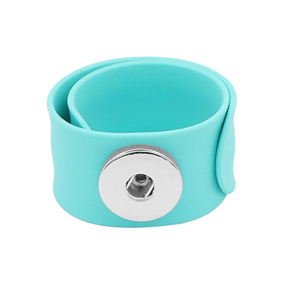 Choose Color | Slap Bracelet Snap Jewelry Fits 18MM 20MM Ginger Charm Buttons