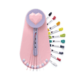 thumbnail image 1 of Choose Friendship My Friendship Bracelet Maker (New and Improved) 20 Pre-Cut Threads, Blush Berry, 8+, 1 of 8