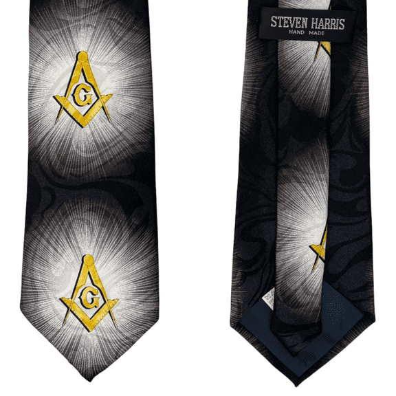 Choose From Over 20 Different Designs Steven Harris Mens Mason Compass Neck Ties Masonic Square Christian Religious Neckties
