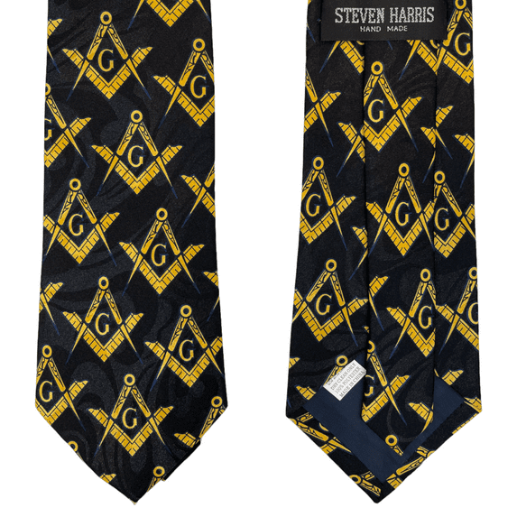 Choose From Over 20 Different Designs Steven Harris Mens Mason Compass Neck Ties Masonic Square Christian Religious Neckties