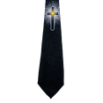 thumbnail image 1 of Choose From Over 60 Different Designs Steven Harris Mens Christian Religious Neckties Jesus Neck Tie, 1 of 1
