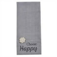 thumbnail image 1 of Choose Happy Embroidered Dishtowels - Set of 2 - Park Designs, 1 of 1