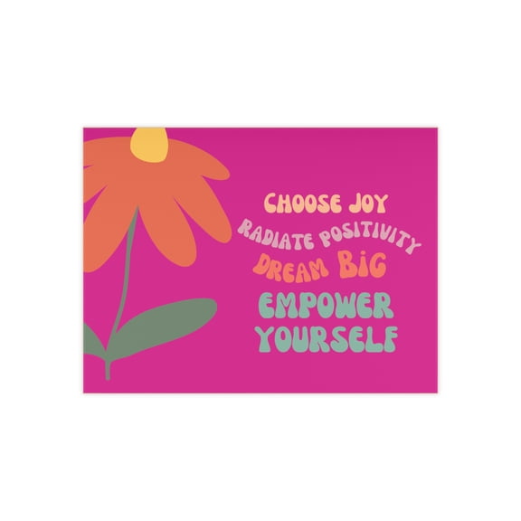 Choose Joy Ceramic Photo Tile
