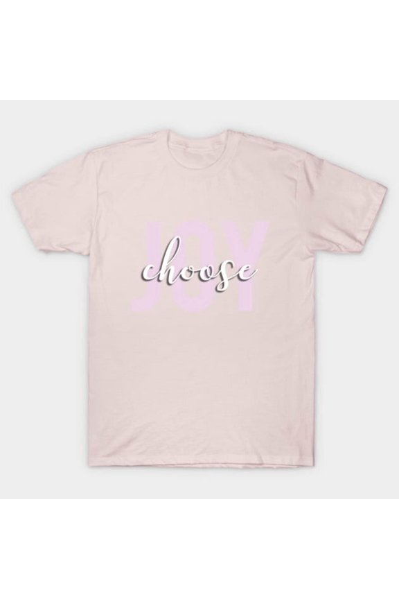 Choose Joy Funny Inspirational Retro Positive Quote Happy Mindset Art Graphic - Limited Edition H594 Unisex T-Shirt, Up to 5XL