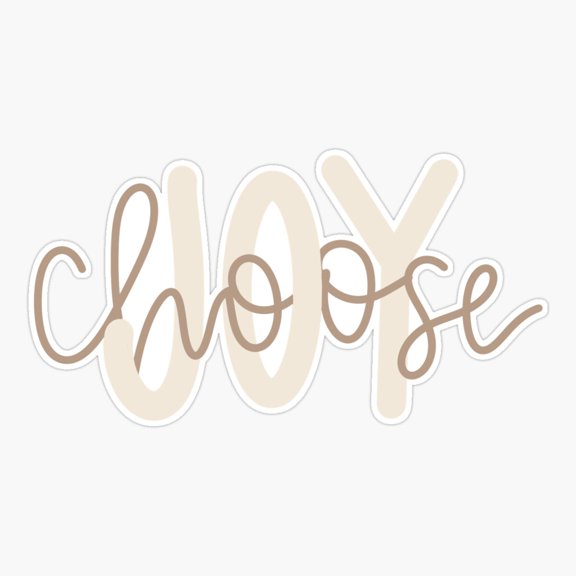 Choose Joy Sticker