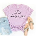 thumbnail image 1 of Choose Joy T-shirt Hope Shirts Women's Church Tee Prayer Tshirt Worship Shirt Christian Gift Happiness Top, 1 of 3