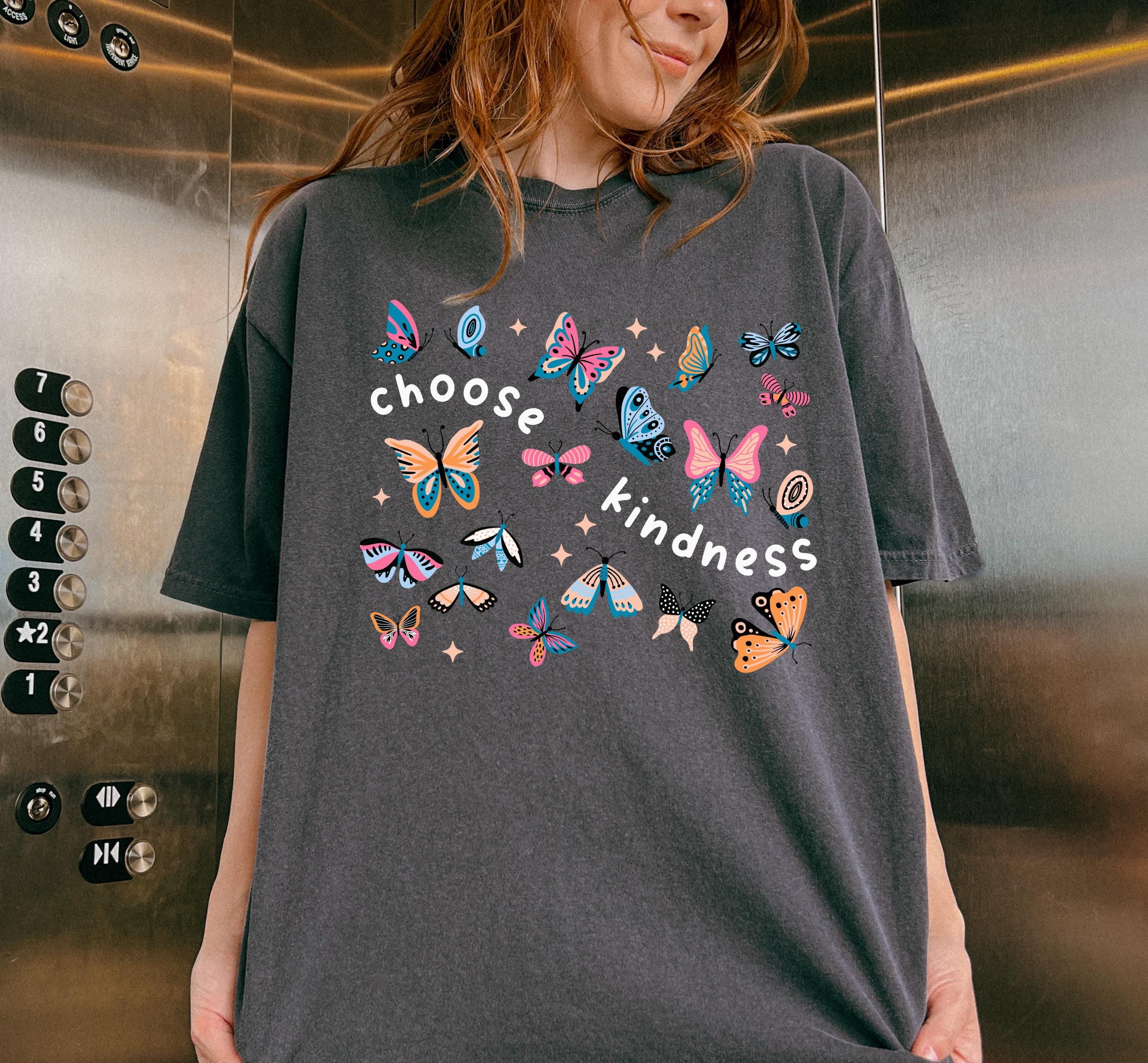 Choose Kindness Butterfly Gildan T-shirt Teacher Appreciation Gift ...