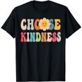 thumbnail image 1 of Choose Kindness Retro Groovy Daisy Be Kind Inspirational T-Shirt, 1 of 5