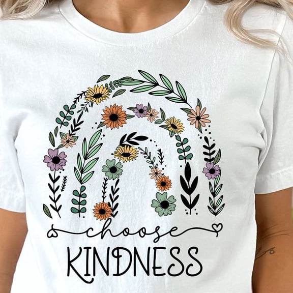 Choose Kindness Shirt, Kindness Shirt, School Counselor Shirt, Teacher Shirts, Teacher Team Shirts, Inspirational Shirt Choose Kindness WHITE Unisex S-5XL Hot Trending Shirt, Vintage Birthday Gift