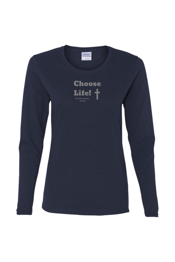 Choose Life 2.0 Ladies LS Tee Shirt