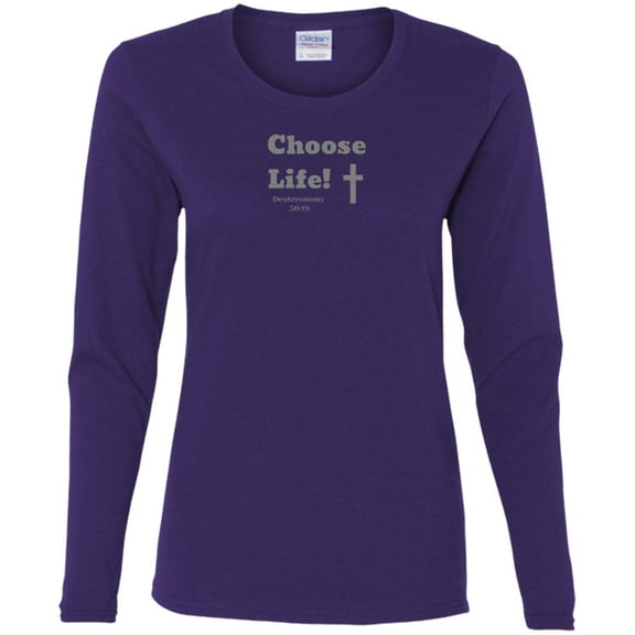 Choose Life 2.0 Ladies LS Tee Shirt