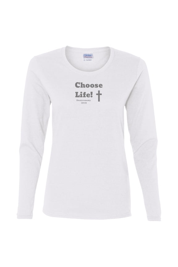 Choose Life 2.0 Ladies LS Tee Shirt
