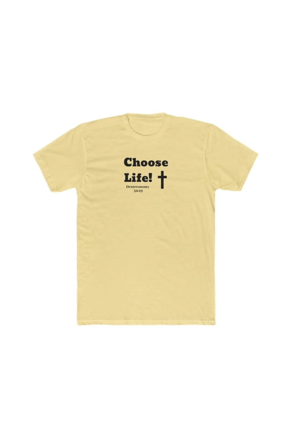Choose Life 2.0 Men's Cotton Crew Tee