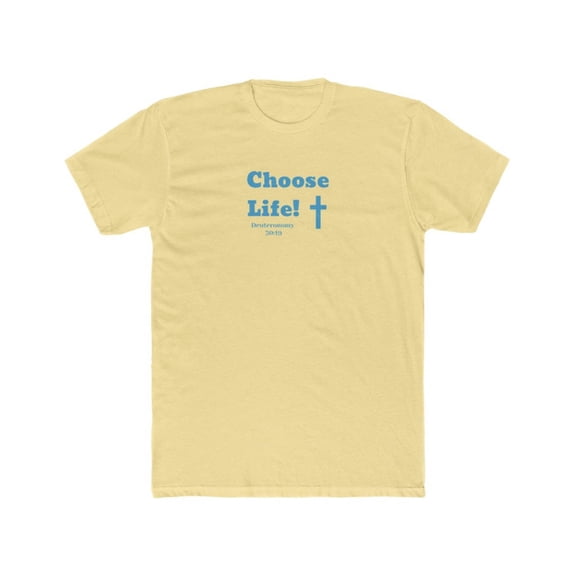 Choose Life 2.0 Men's Cotton Crew Tee