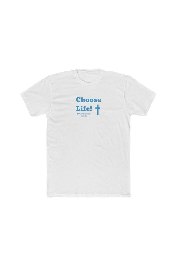 Choose Life 2.0 Men's Cotton Crew Tee