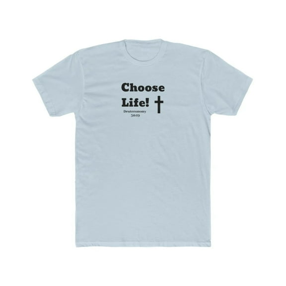 Choose Life 2.0 Men's Cotton Crew Tee