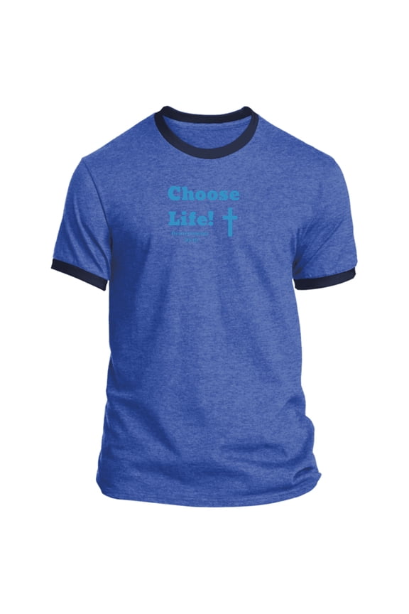 Choose Life 2.0 Men’s Ringer Tee