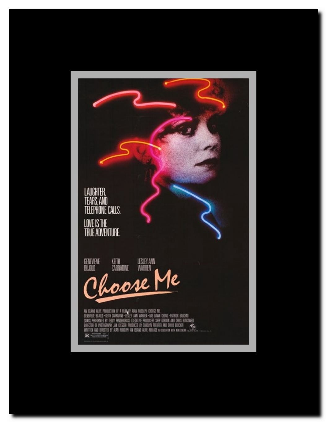 Choose Me Framed Movie Poster