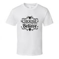 thumbnail image 1 of Choose To Believe Tee Novelty Motivational Christian Faith T Shirt, 1 of 1