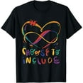 thumbnail image 1 of Choose To Include Autism Awareness Teacher Special Education Short T-Shirt, 1 of 3