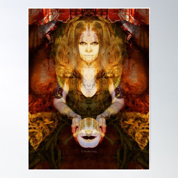 Choose Your Mask Poster Wall Art, Modern Wall Decor, 16x24 UNFRAMED